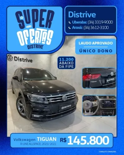 Volkswagen Tiguan Allspac R-line 300 TSI 2.0 2021