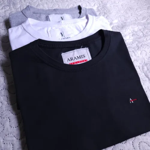3 Camisetas Básicas - Aramis (M)