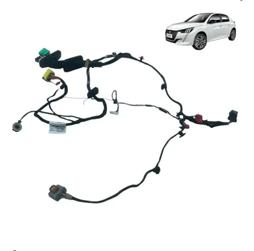 Chicote Porta Dianteira Esquerda Peugeot 208 2021 2024