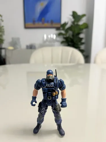Boneco Police Swat - Chap Mei 10 Cm 