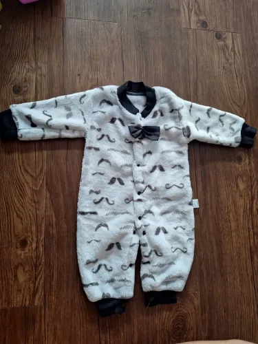 Macacão de fleece infantil