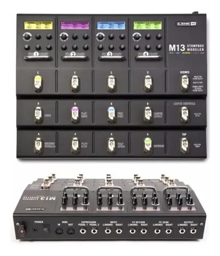 Pedaleira LINE 6 M13 com case