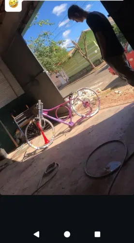 Vendo bike rebaixada e pé gamer 