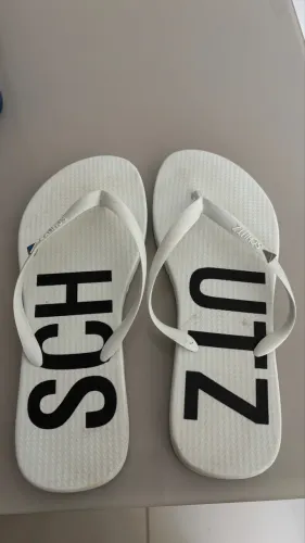 Chinelo Schutz branco - 35/36