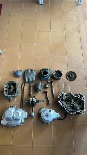 Peças do motor da 160