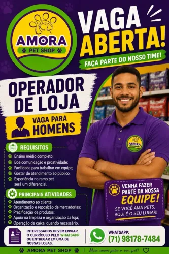 Vaga Pet Shop