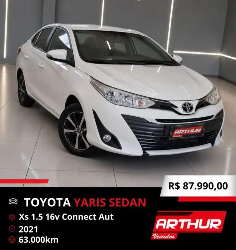 Toyota Yaris XS Connect 1.5 Flex 16V 5P AUT 2021