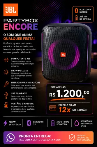 JBL PARTYBOX ENCORE