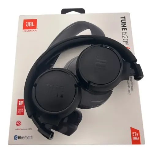 Fone De Ouvido Jbl Tune 520bt Bluetooth Sem Fio Original 57h