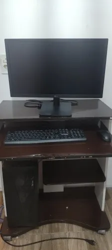 Computador Gamer Ryzen 5600gt Completo (PC + Monitor + Teclado + Mouse)