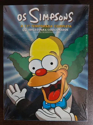 DVD Os Simpsons 11 (décima primeira) temporada - edição para colecionador