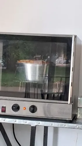 Forno Elétrico Giratório Profissional