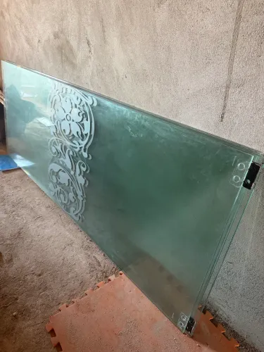 Porta de vidro de 4 Folhas