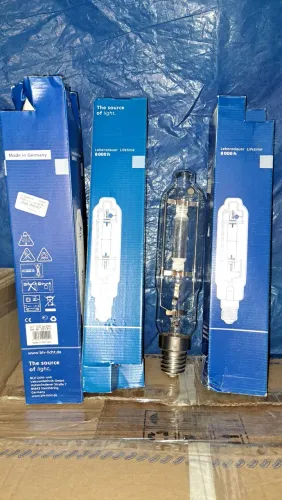Lâmpada de vapor metalica 1000w - Blv