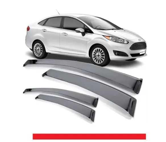 Calha de Chuva Ford New Fiesta Hatch sedan tglvs bursr