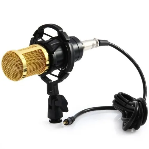 Microfone Estúdio Profissional Condensador Youtuber Andowl 7451