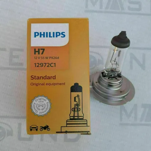 Lâmpada Philips. H7. Nova. Instalada. 