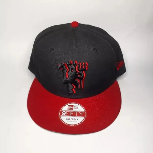 Boné Manchester United preto - New era - snapback