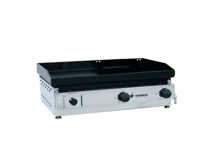 Chapas comerciais para hamburgueria e lanchonetes - gás - marca venâncio
