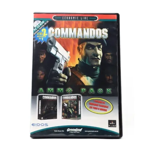 jogo de pc duplo commandos: ammo pack seminovo