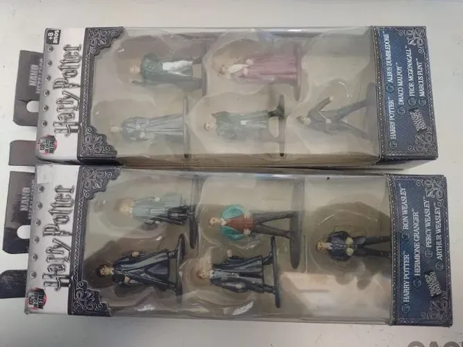 Harry Potter Nano Metalfigs - Pacotes com 5 Personagens (Valor Para Ambos)