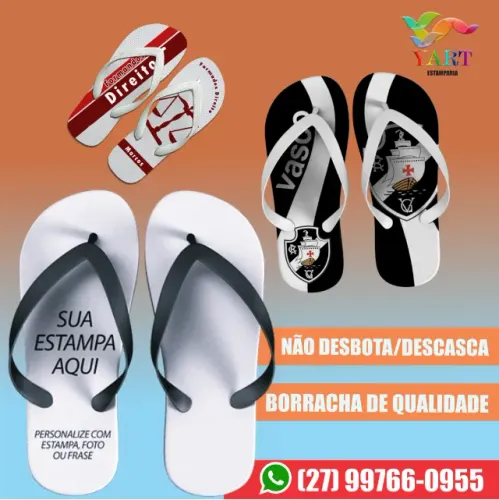 Chinelos Personalizados - Promoção!