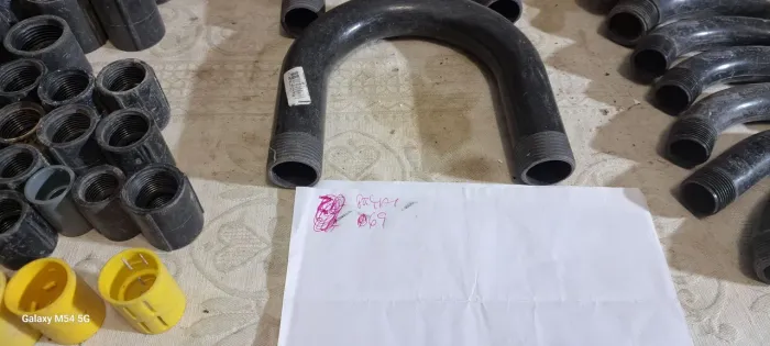 Curva de PVC 90 graus para elétrica vendo unidade