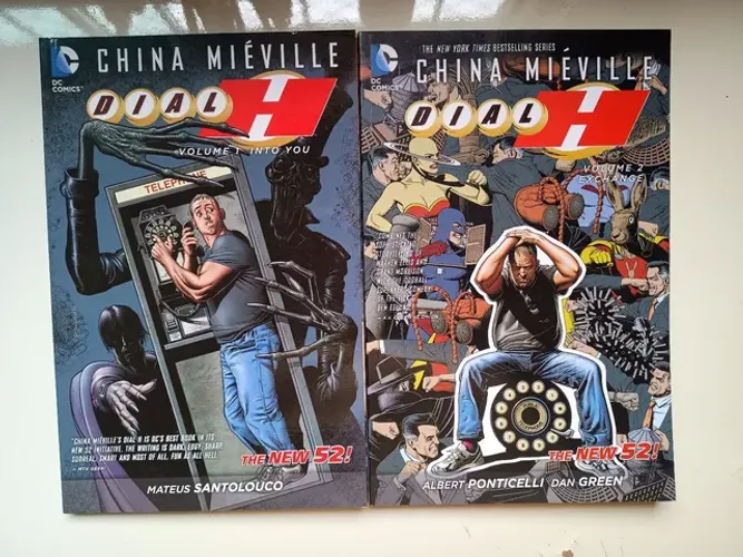 Dial H (New 52!) completo em dois volumes, por China Mieville