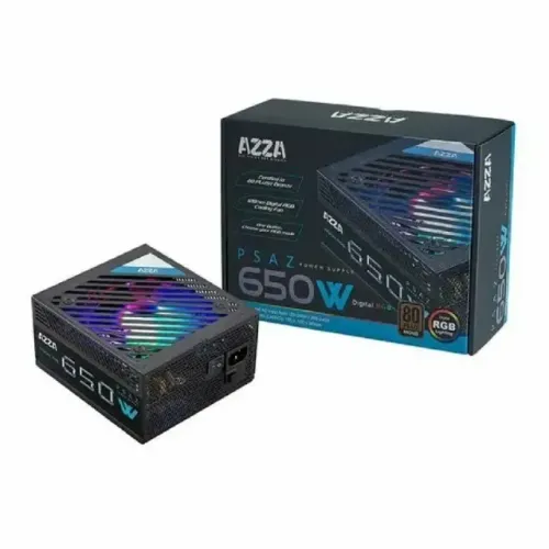 Fonte ATX 650W 80 Plus Bronze ARGB à pronta entrega