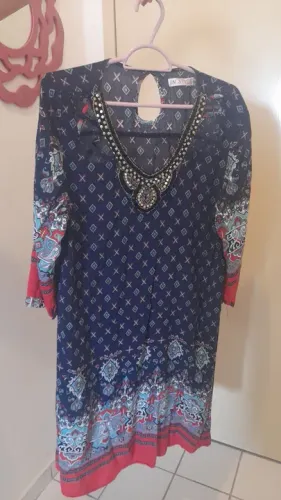 VESTIDO BORDADO 