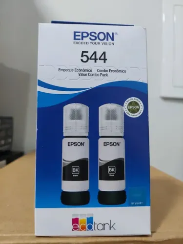 Kit 2 Garrafas Epson T544 - Preto