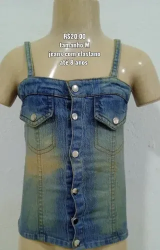 Peças Jeans infantil em promoção