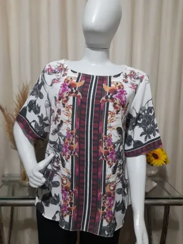 Blusa feminina de viscose