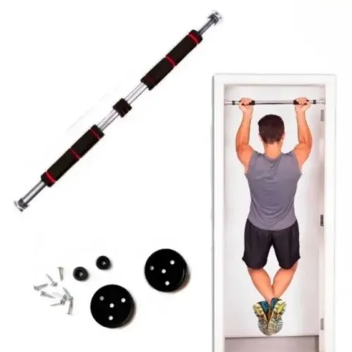 Barra Para Exercícios Porta Parede Ajustável Multifuncional - Fazemos Entregas!