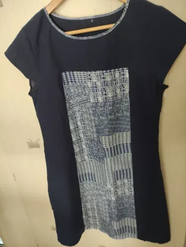 SHIVANI VESTIDO INDIA TAM M/G algodão 