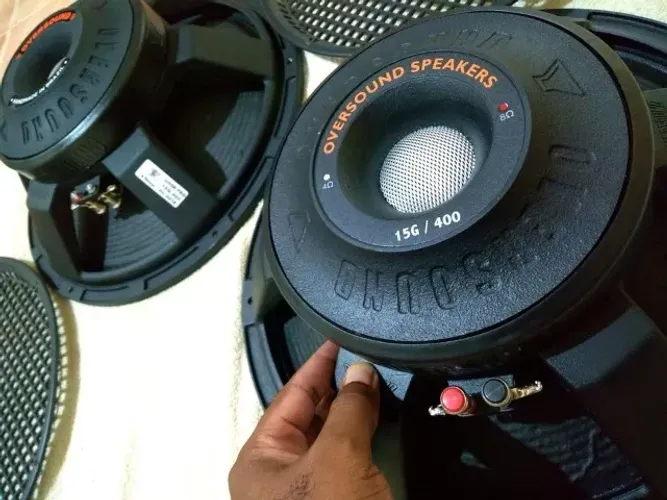 Alto-Falantes Oversound 15G 400 (Seminovos, Originais)