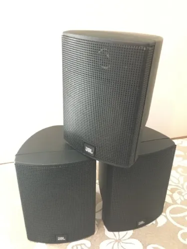 Kit trio (3) de caixas de Home Theater JBL / Top / Aceita Trocas