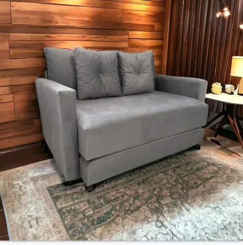 SOFÁ CAMA CASAL IZA, 2 lugares, lindo MODERNO! Novos!