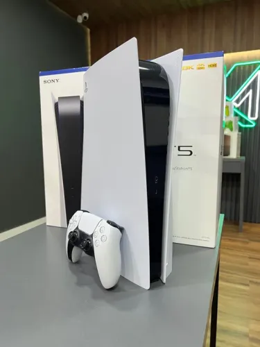 PlayStation 5 seminovo sem detalhes - mando jogo brinde 