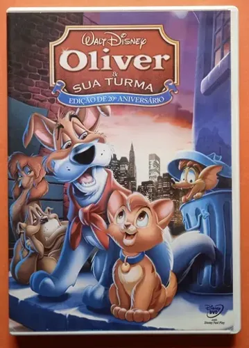 Dvd Oliver e Sua Turma - Walt Disney