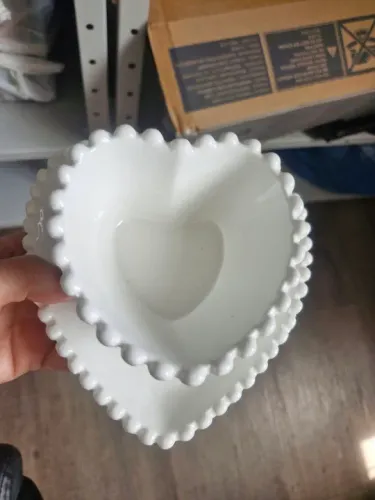 Prato e bowl de Coração