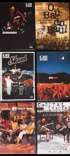 DVD's várias bandas