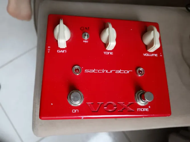 Pedal VOX Satchurator Joe Satriani JS-DS 