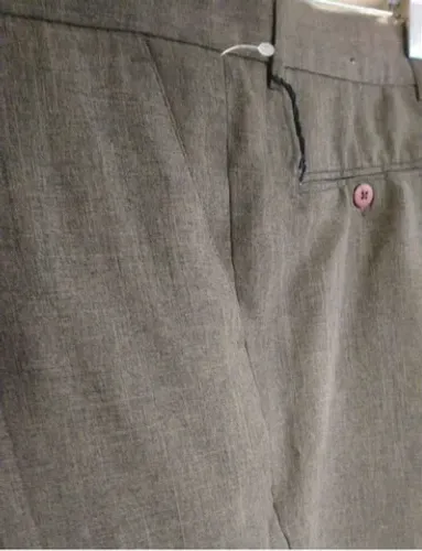 Calça Social Marrom Mesclada 