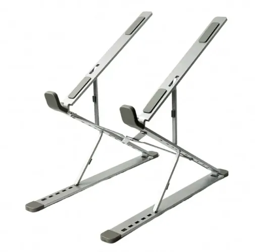 Suporte de Alumínio Articulado para Notebook/Tablet - Smart Tools (Prata)