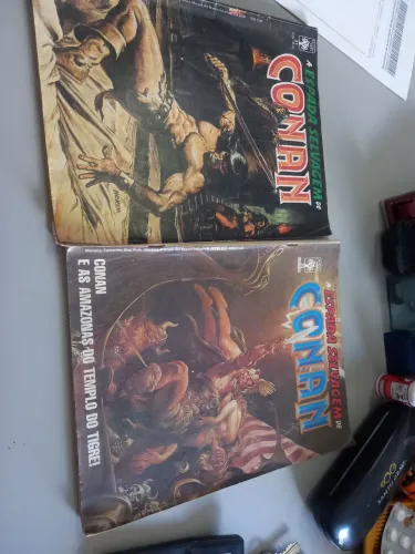 5 REVISTAS  CONAN A ESPADA SELVAGEM