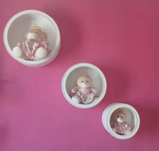 Kit de nichos e ursinhas 