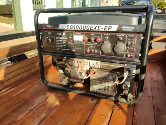 Gerador Energia Gasolina 9 Kva Eg10000exe-ep Bivolt Evald