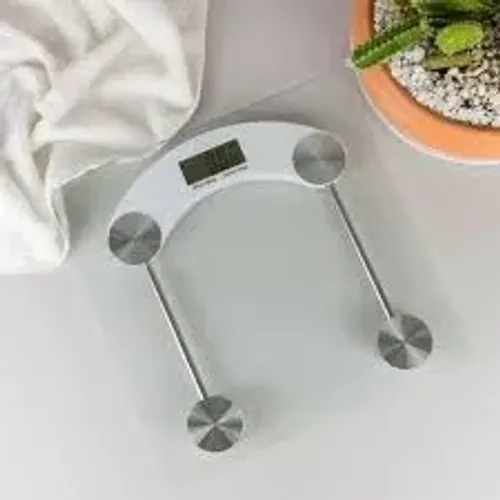 Balança Digital Vidro Temperado 180Kg Banheiro Academia Nova