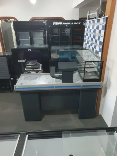 JR. Balcão de Atendimento de Comércio Check-out 1,50MT